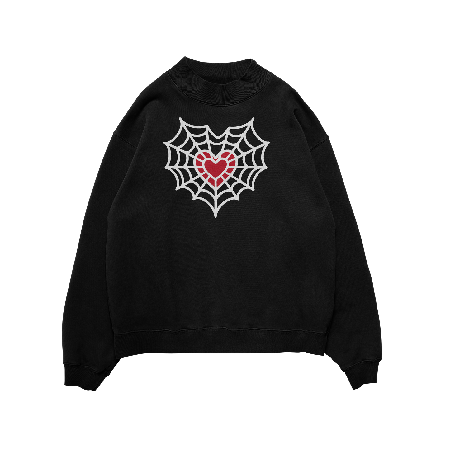 "SPIDER" Sweatshirt BLACK